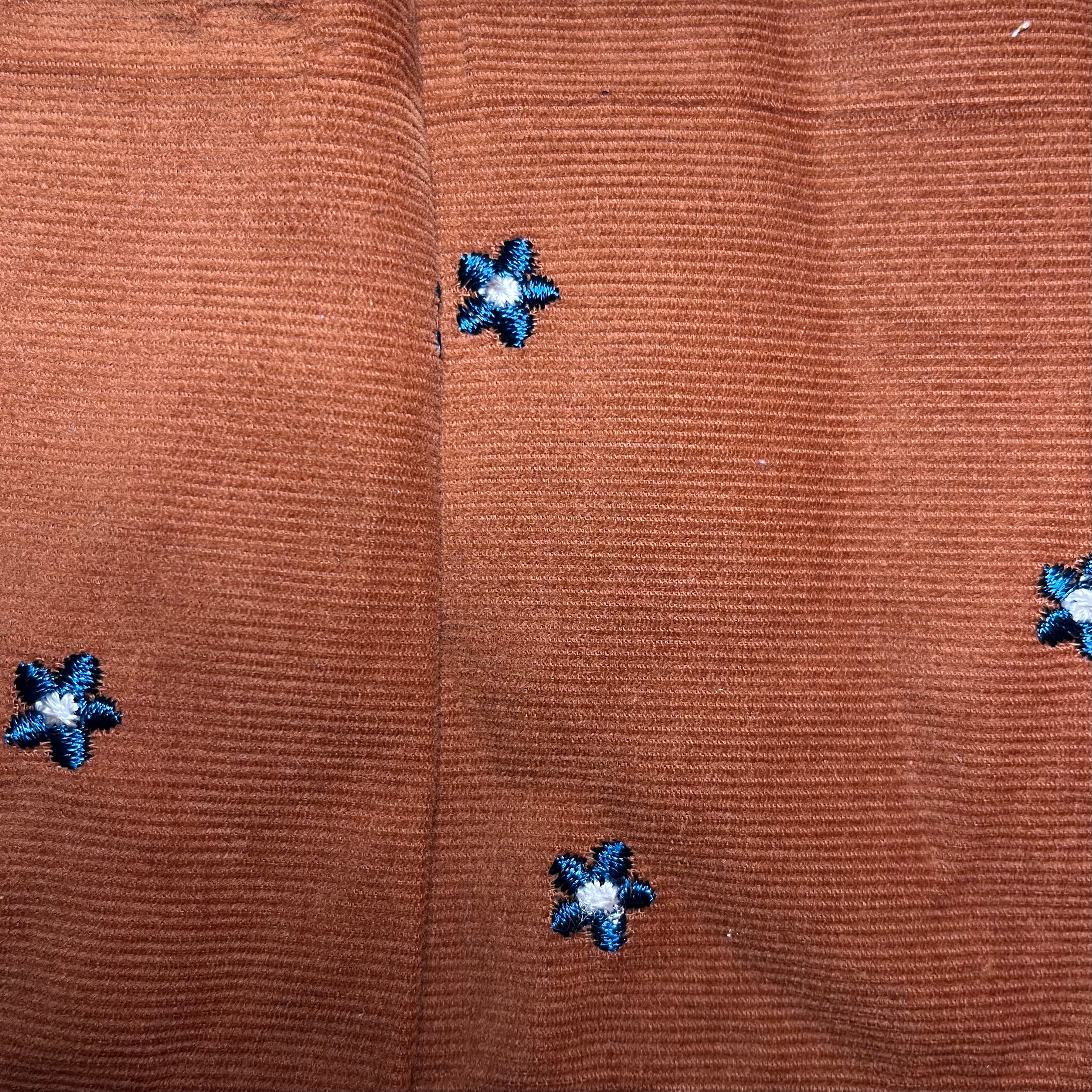 Chouchou Fleurs Bleues