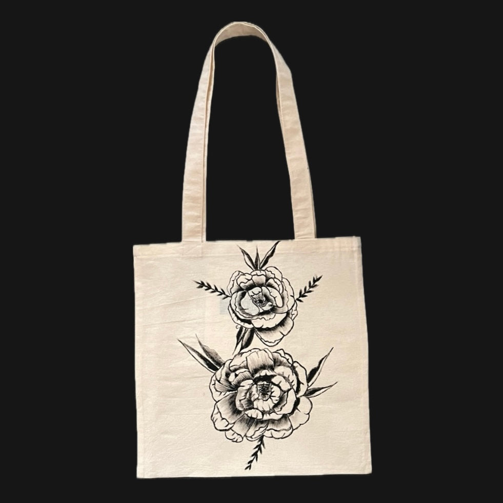 Totebag Pivoines